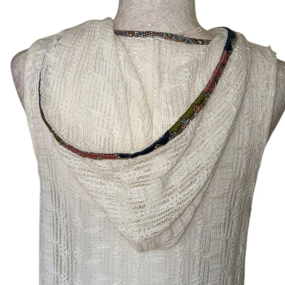 Free People XS NWOT Cali Dreams Hooded Tunic - Picture 3 of 10